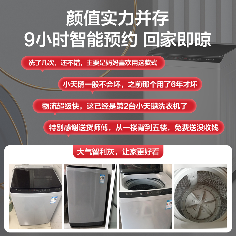小天鹅全自动家用波轮10公斤洗衣机 小天鹅胤美洗衣机