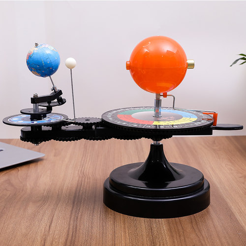 志诚 大号太阳地球月亮日地月运行三球仪教学模型仪器 初高中小学生用地理教具地球公转自转模拟演示模型 - 图1