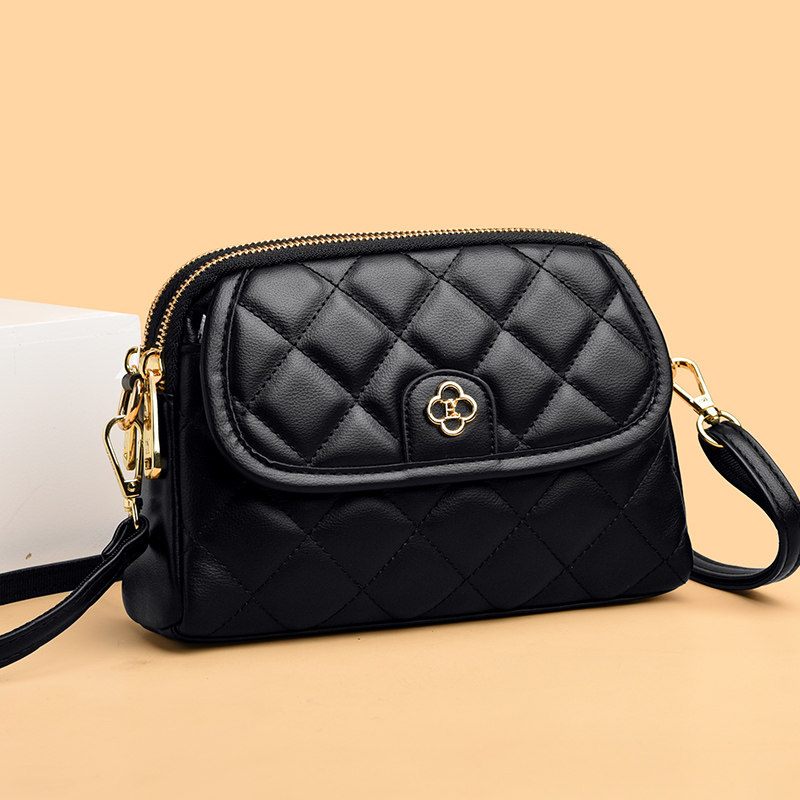 斜挎包女2024新款中年妈妈包时尚百搭软皮小方包手机包菱格休闲包,淘宝优惠券,粉丝福利购,淘宝优惠卷