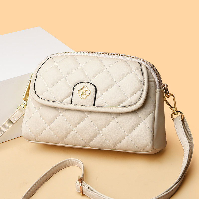 斜挎包女2024新款中年妈妈包时尚百搭软皮小方包手机包菱格休闲包,淘宝优惠券,粉丝福利购,淘宝优惠卷