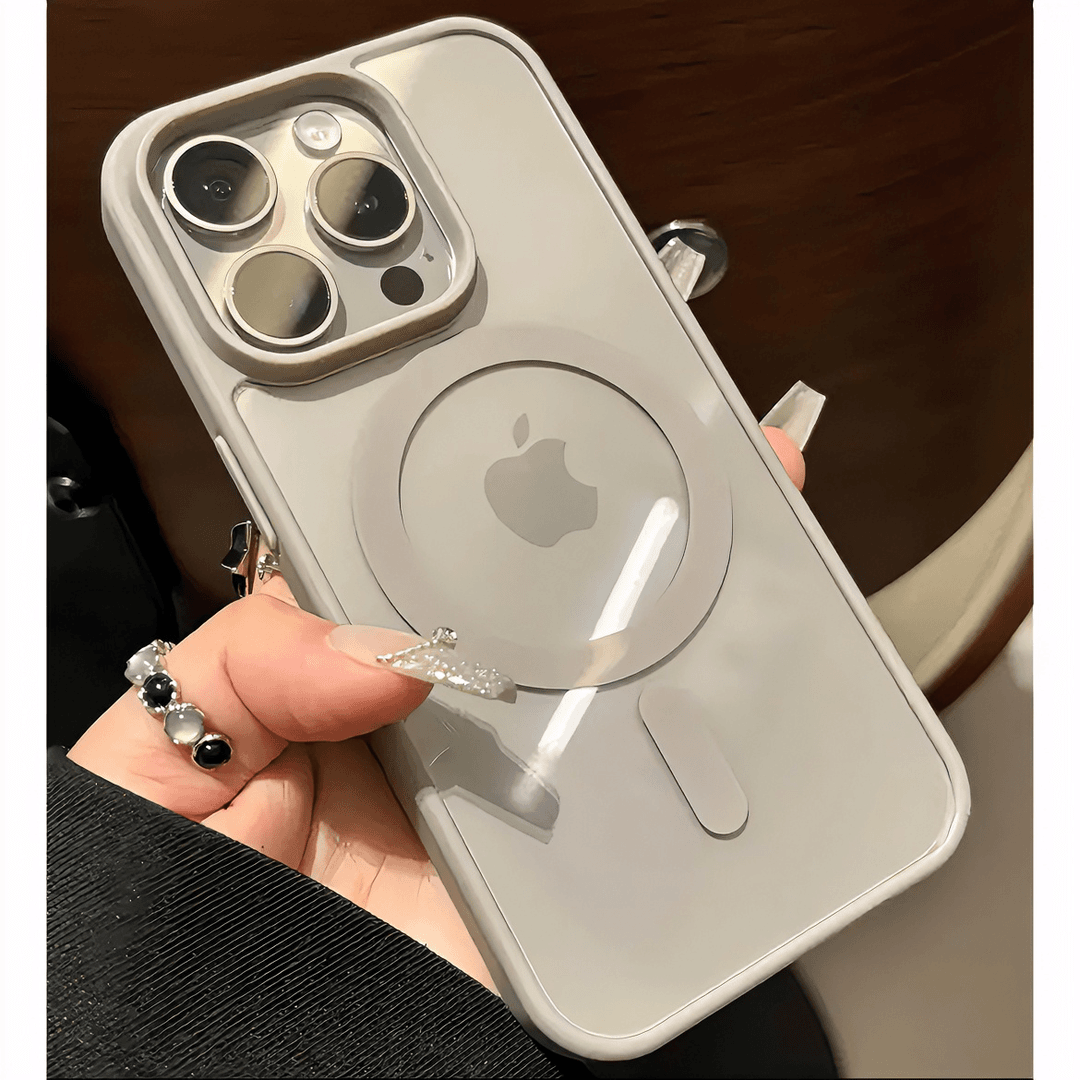 高级肤感磁吸壳适用iphone16promax苹果14pm手机壳11新款15pro男女12情侣款13pm简约14plus防摔硬壳13保护套 - 图1