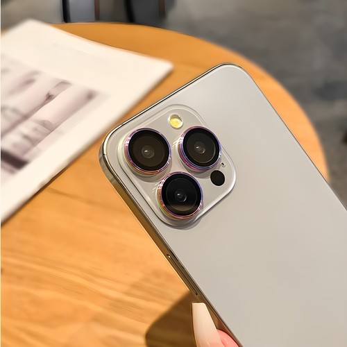 适用于苹果16镜头膜iPhone16pro全包cd纹炫彩15玻璃promax13定位板镜头保护贴摄像头14高清12耐磨11p防刮全包 - 图2