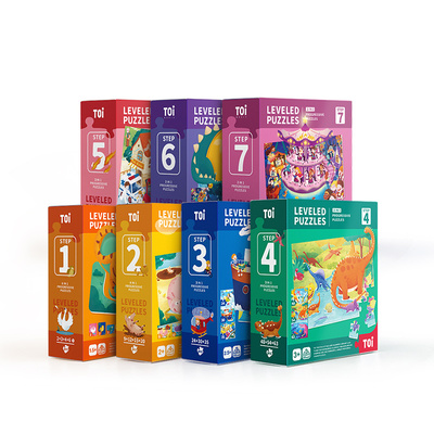 TOI图益儿童进阶益智拼图大块宝宝幼儿玩具男孩女孩1-2-3-4-5-6岁