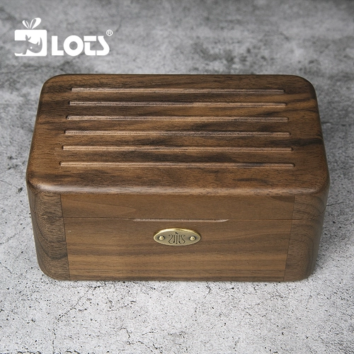 Лоты | деревянная коробка Cunnut Wood Jewelry Jewelry Music Box Sky City Girlfry Girlfy Gird Gitled