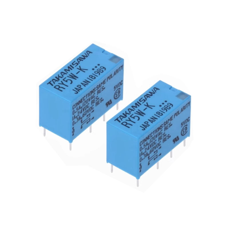 RY5W-K RY12W-K RY24W-K RY48W-K 1A 8脚 VDC两开两闭 功率继电器 - 图3