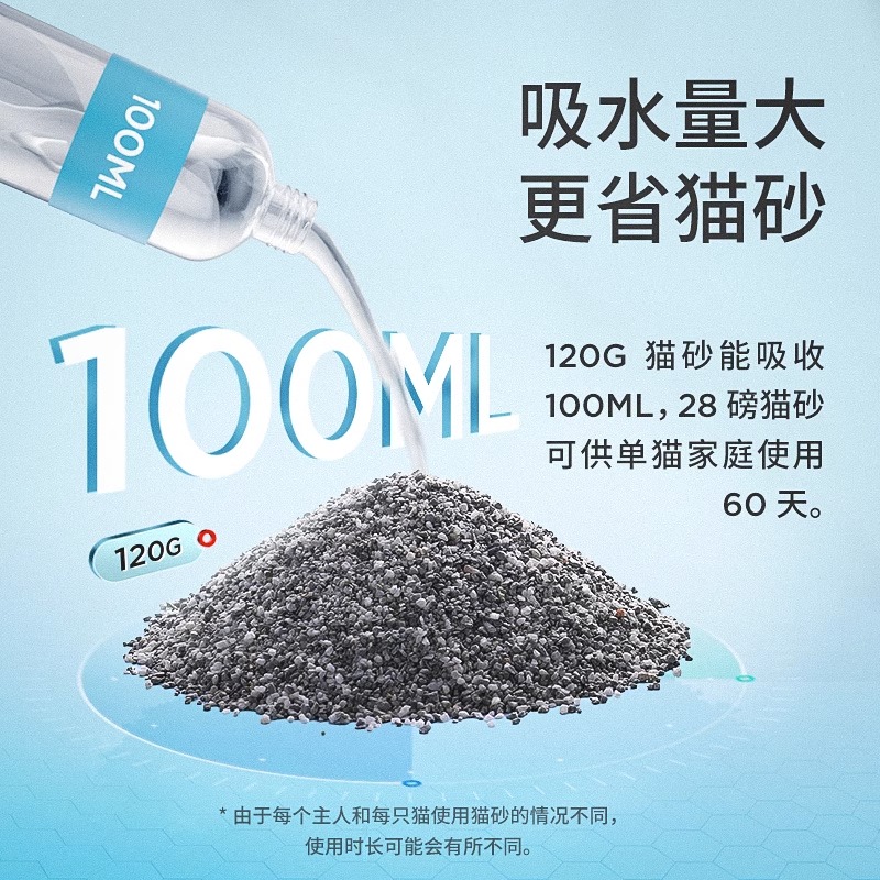 艾禾美铁锤猫砂14磅膨润土除臭无尘矿砂进口黑盒红蓝标绿10kg25斤