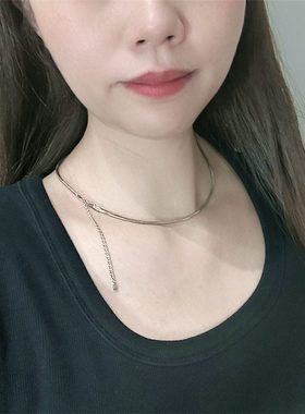 蛇骨链925纯银送男人款礼品物