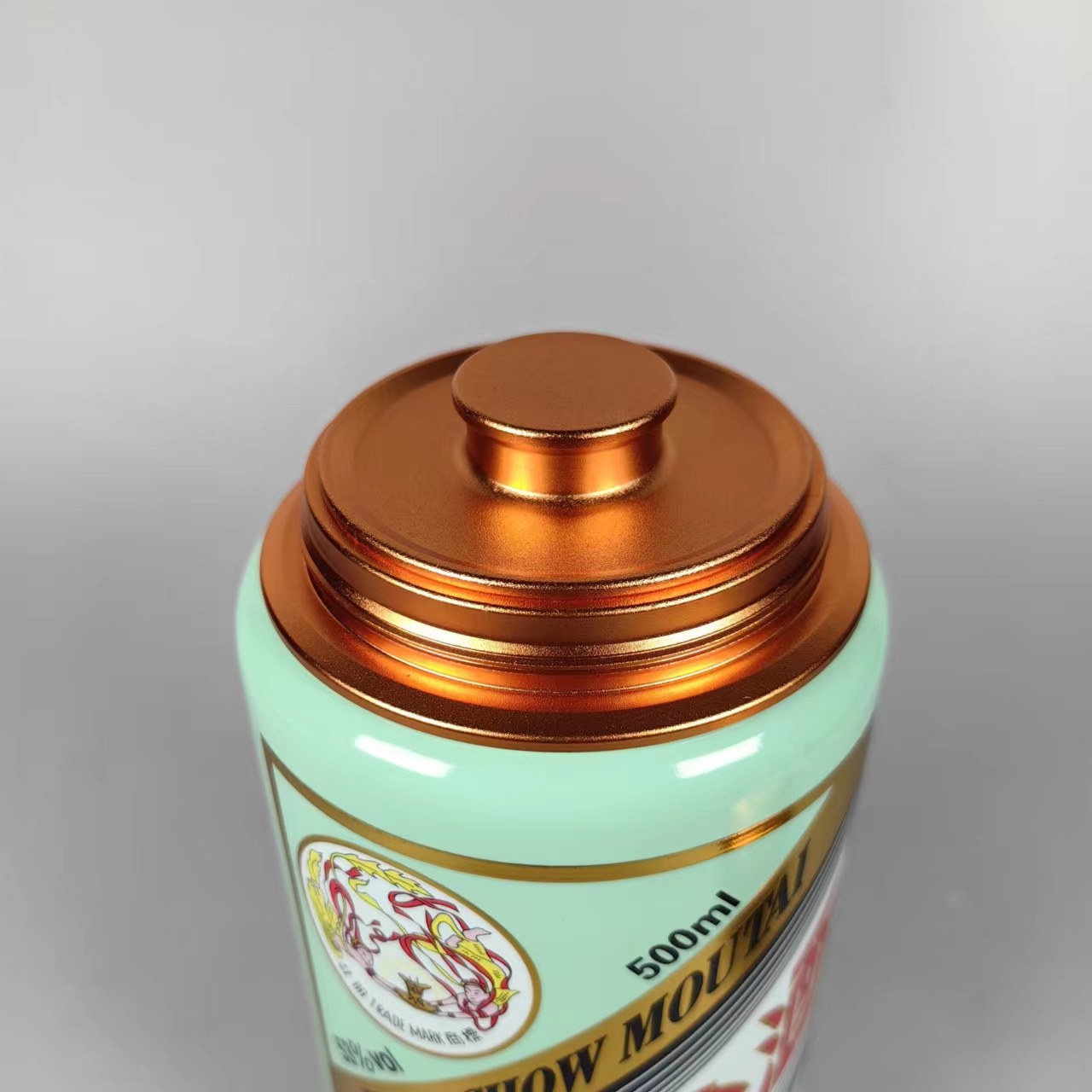 酒瓶切割制作茶叶罐可以来酒瓶加工改造茶叶罐搭配金属三件套盖子,淘宝优惠券,粉丝福利购,淘宝优惠卷