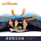 Дорожный летний тонкий утепленный портативный спальный мешок для кемпинга для путешествий