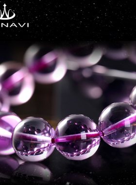 瓦萨比乌拉圭天然紫水晶送礼手串