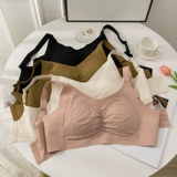 Поддерживающее нижнее белье, тонкий бюстгальтер без косточек, бюстгальтер-топ, большой размер, красивая спина