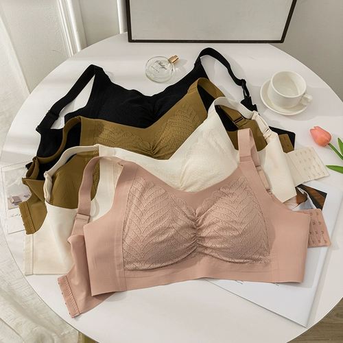 Поддерживающее нижнее белье, тонкий бюстгальтер без косточек, бюстгальтер-топ, большой размер, красивая спина