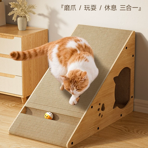 Вертикальная кошачья кошачья царапина износостойкие котловые пластинчатые гнездо кошачьи гнезда интегрированные анти-косо