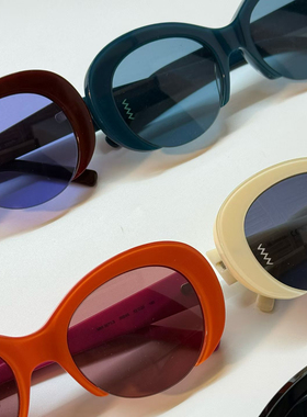 意大利轻奢复古法式慵懒风墨镜