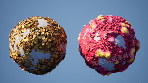 Procedural Moss Snow 5.0-5.3程式化苔藓雪生成器UE5蓝图工具 - 图3