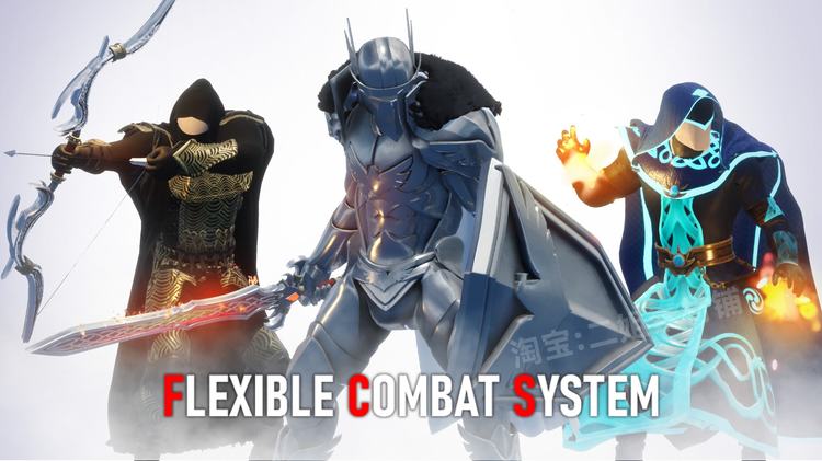 Flexible Combat System战斗系统5.2虚幻引擎UE5蓝图近战角色扮演 - 图0