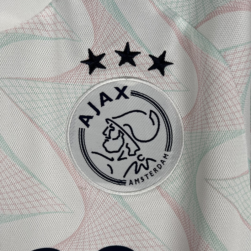 阿贾克斯客场足球服球衣加大加肥2023-24 Ajax away jersey shirt - 图0