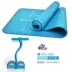 Thiết bị cho người mới bắt đầu tập yoga mat mat tập thể dục tại nhà mat thể thao màu xanh lá cây không mùi phim hoạt hình - Yoga