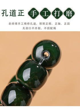 风化溏心老料菩提根手串女绕指柔菩提双圈文玩佛珠念珠盘玩手链男