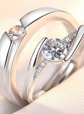 结婚新娘仿真开口戒指婚礼道具