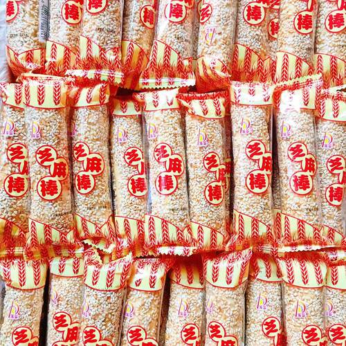 蒲蓉芝麻棒零食夹心四川特产传统手工芝麻杆麻佬糙米卷早餐整箱 - 图1