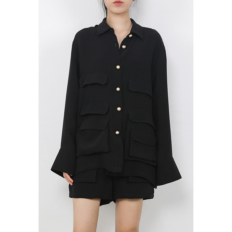 JUZININE原创设计 重磅真丝衬衫  乔齐桑蚕丝外套,淘宝优惠券,粉丝福利购,淘宝优惠卷