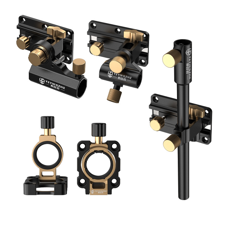 野营者拐角炮台架左右鱼护架饵盘架伞架钓箱配件三件套通用五件套 - 图3