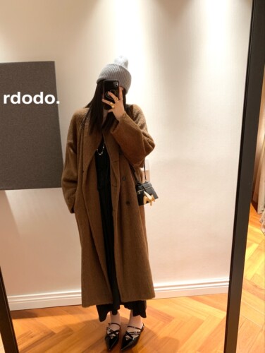 Rdodo 高端线秘鲁进口babysuri羊驼毛001古董苏力皮草大衣厚款 - 图2