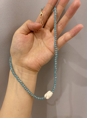 水晶石ins时尚多层choker