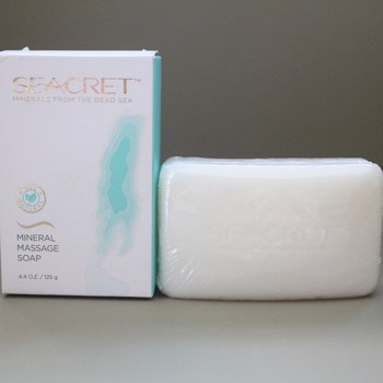 ສະບູ່ນໍ້າແຮ່ທະເລ Secret Seacret Dead Sea Mineral Massage Soap ບໍາລຸງຜິວຫນ້າ ອາບນໍ້າສະອາດ ຫອມຕິດທົນດົນ ສະບູ່ອາບນໍ້າ ລາຄາພິເສດ