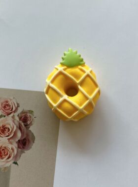 创意可爱花朵菠萝食玩diy材料