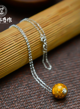 成都手作漆艺吊坠项链非遗