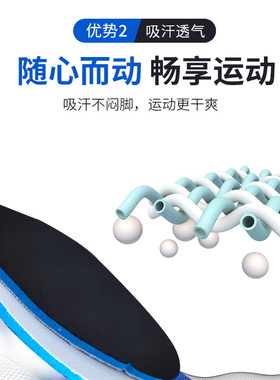 适用于阿迪达斯adidas鞋垫三叶草