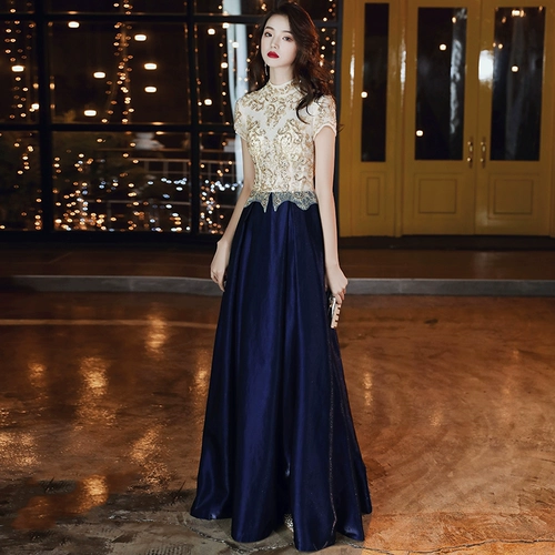 Вечернее платье, длинная приталенная элитная юбка, коллекция 2021