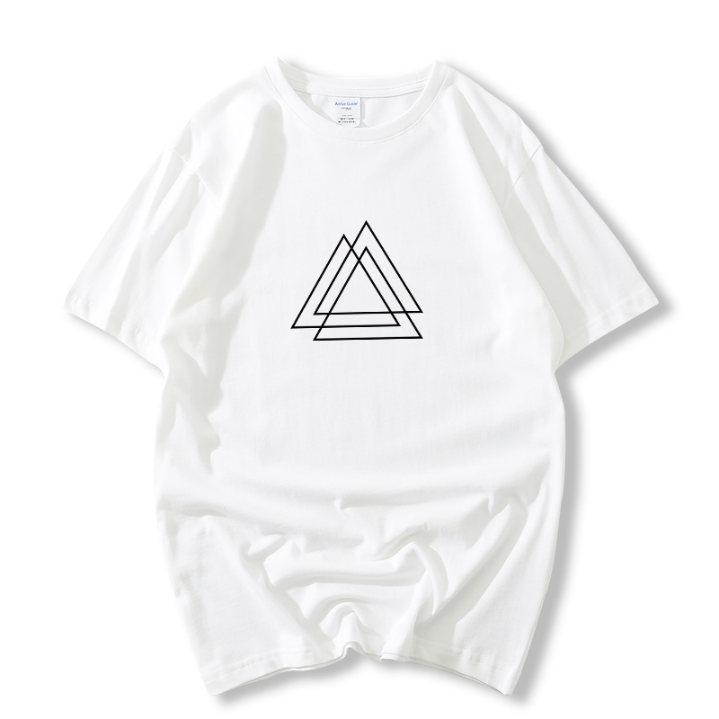 潮统旗舰店男装新款港风纯棉短袖t恤男宽松潮牌潮流ins半袖衣服夏季体恤3