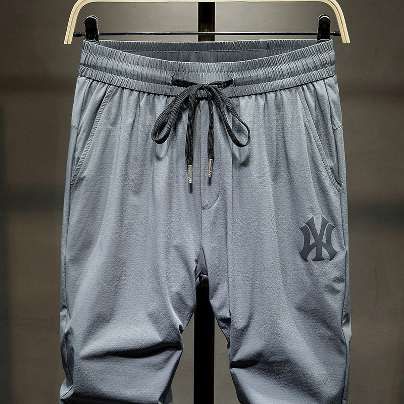 夏季冰丝潮牌男束脚运动裤子休闲裤 毕诗罗休闲裤