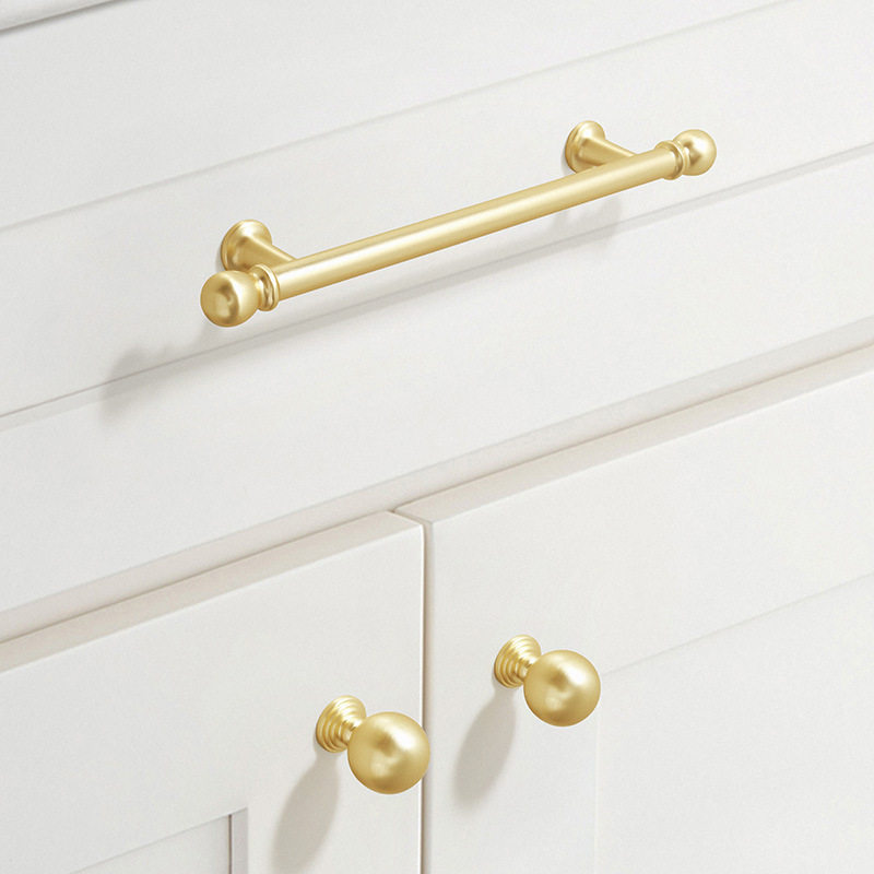 现代简约锌合金衣柜门单孔长拉手法式五金家具橱柜床头柜抽屉拉手,淘宝优惠券,粉丝福利购,淘宝优惠卷