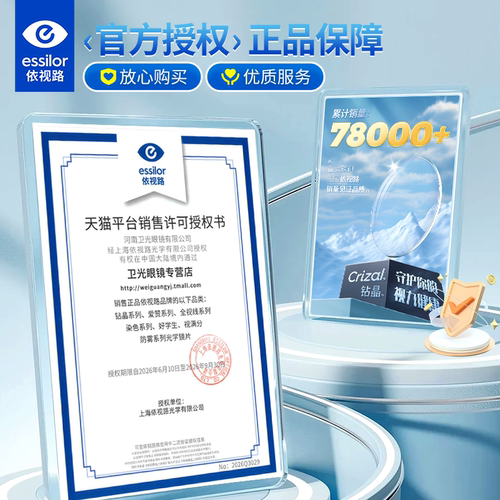 依视路万里路A360多焦点渐进镜片舒适型MAX近视老花两用渐进镜片 - 图3