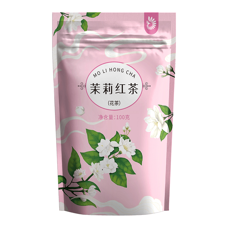 凤牌红茶正宗滇红茉莉红茶花香7次窨制云南茶叶浓香红茶100g袋装