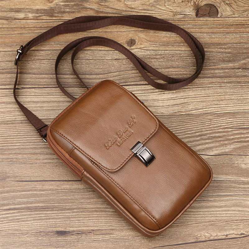 腰包多功能手机包超薄男士小腰带包 bzk箱包手机包