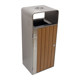 Outdoor stainless steel garbage can yard garbage bin