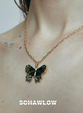 SCHAWLOW肖洛蝴蝶原创吊坠