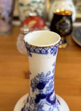 Royal Albert 皇家阿尔伯特 1925-1927年产 英国老花瓶 瓷瓶摆件