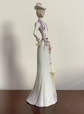 Epoca 葡萄牙 西洋美人瓷摆件 Portugal 中古人物瓷偶 贵妇瓷娃娃