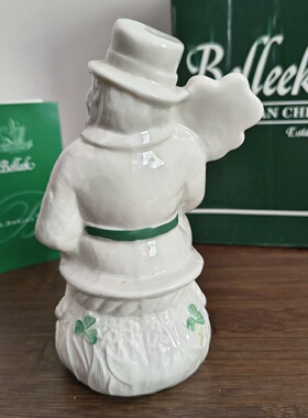 Belleek 贝利克 爱尔兰国宝瓷器 手工人物瓷器摆件 原盒手绘瓷偶