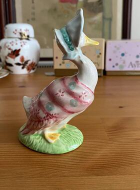 Royal Doulton 皇家道尔顿 1989年彼得兔童话 帕德尔鸭摆件 瓷鸭