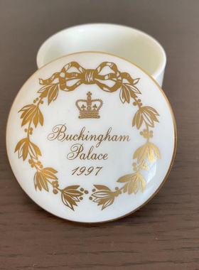 Buckingham Palace 英国白金汉宫1997年纪念首饰盒 瓷摆件 戒指盒