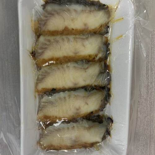 日本寿司料理 蒲烧切片鳗鱼片 寿司切片鳗鱼蒲烧星鳗片8g*20片 - 图2