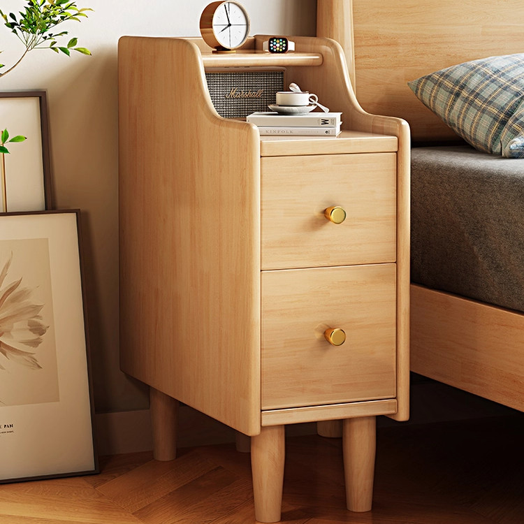 实木床头柜简约现代家用卧室迷你小型极窄床边柜超窄20公分夹缝柜,淘宝优惠券,粉丝福利购,淘宝优惠卷
