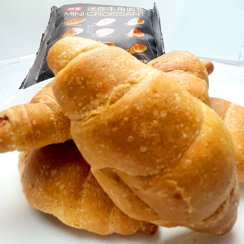 桃李牛角包巧乐角迷你巧克力夹心学生寝室早代餐点充饥网红零食品,淘宝优惠券,粉丝福利购,淘宝优惠卷